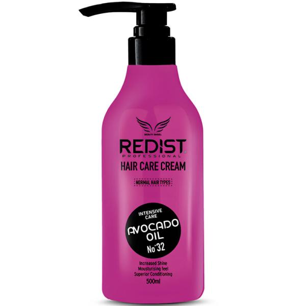 Redist Hair Care Cream Avocado Oil No.63 500ml | Increased Shine | Flexibilty | Superior Conditioning