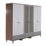 Lena Wardrobe 6 Doors