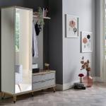 Lena Hall Shoes Cabinet With Coat Hooks