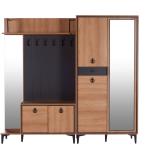 Vista Hall Shoes Cabinet With Coat Hooks