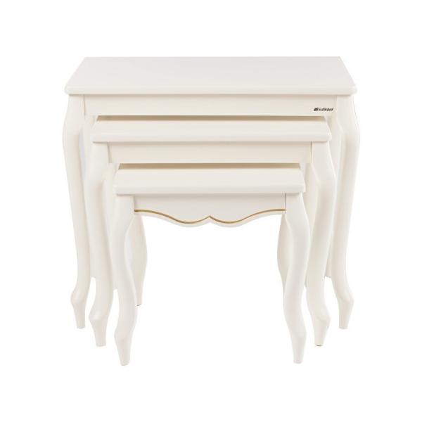 Golden Lukens Nesting Table - Clearance