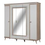 Elizya Wardrobe 5 Doors