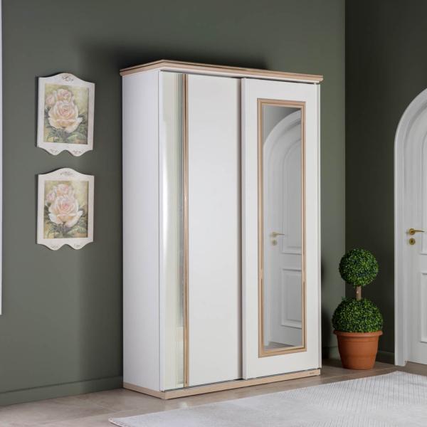 Elizya Hall Shoes Cabinet With Coat Hooks