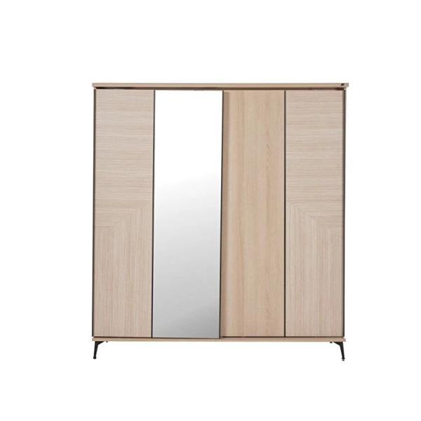 Cross Wardrobe Mini Sliding Doors