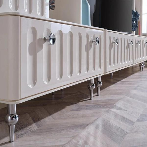 Blanca Tv Table (Chrome)