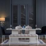 Arena Dining Table (Fixed) + Arena Chair (6265)