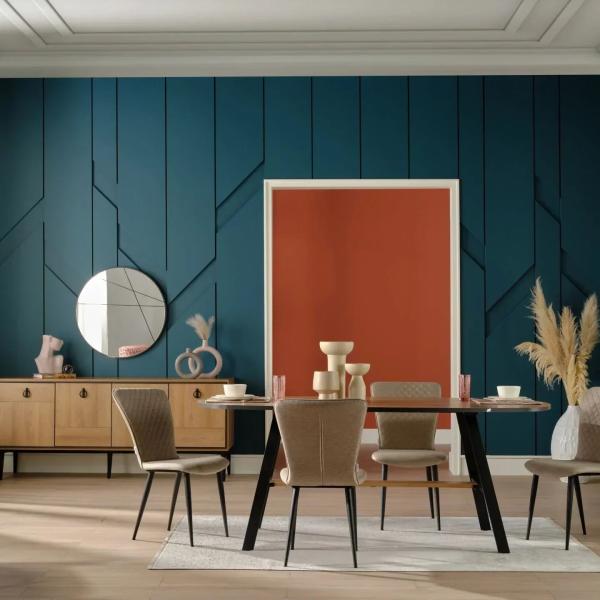 Vista Alternative Dining Table (Fixed) + Clark Chair