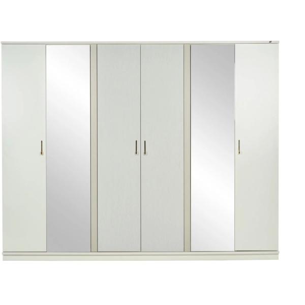 Alya Wardrobe 6 Doors