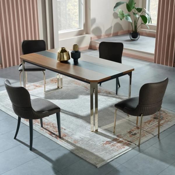 Albero Dining Table (Extendable) + Albero Chair (8211)