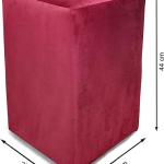 Ottoman Pouffe Footstool (Purple)