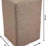 Ottoman Pouffe Footstool (Minkcolor)