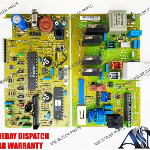 VAILLANT TURBOMAX VUW / THERMOCOMPACT VU GB 242/1E & 282/1E SET of PCB 's 130438