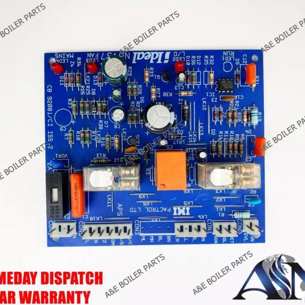 IDEAL RESPONCE 80 100 120 BOILER PCB (NO :37) 075174 WAS 111748
