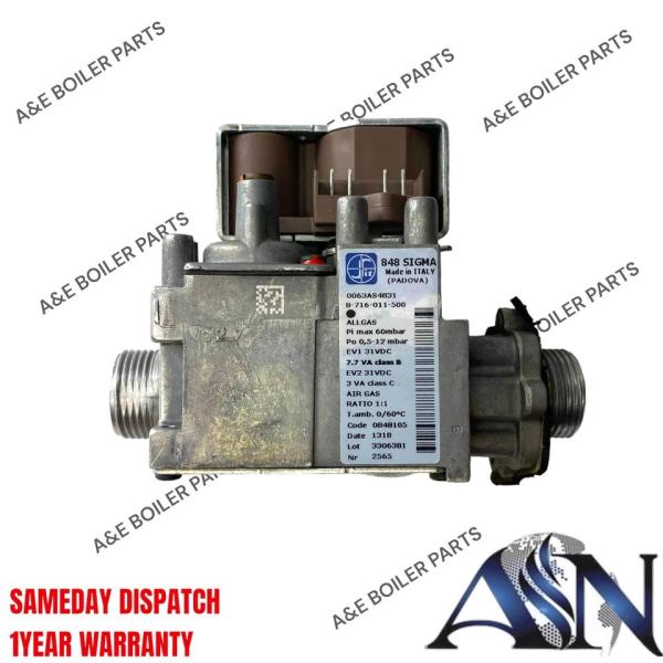 WORCESTER GREENSTAR JUNIOR 24i 28i & 25Si 30Si GAS VALVE 87161113250 87161070520