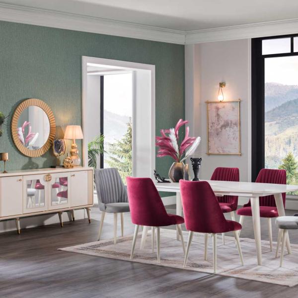 Vels Dining Table (Extendable)