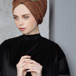 Hijab Sued Scarf Bonne Turban Muslim Women Jewish Accesoires Working Hijab