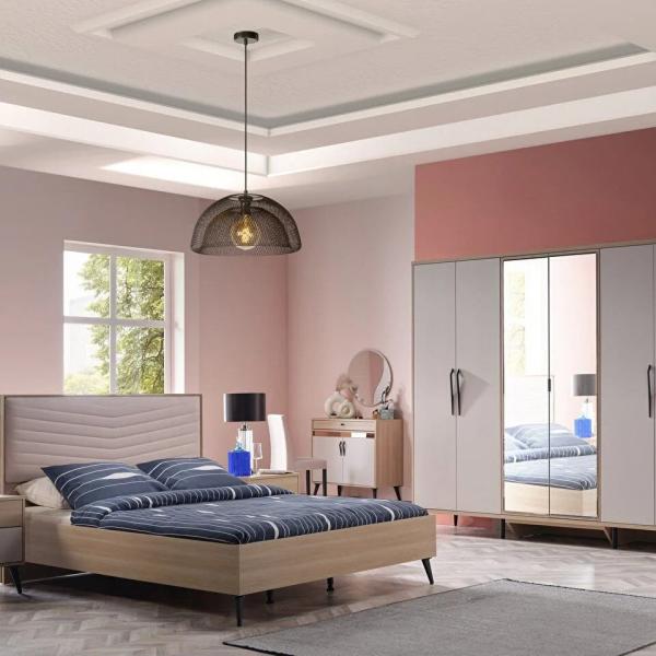 Serez Bed Frame & Headboard