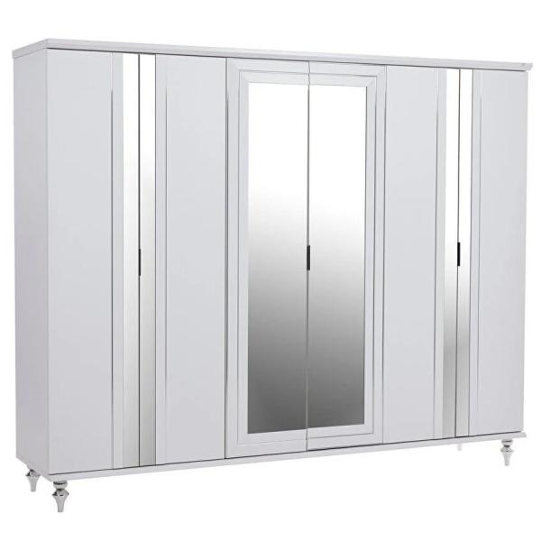 Platin Wardrobe 6 Doors