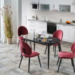 Nevada Dining Table & Chair - Black