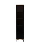Mary Wardrobe 1 Door - Glass Door Extra Shelves