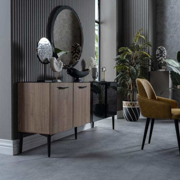 Mary Dining Room Set - Antracite