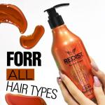 Redist Argan Shampoo 500ml & Hair Care Argan Mask 500ml & Conditioner & Hair Parfume