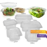 250cc Hinged Salad Container x500