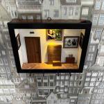 Diorama Doorway LED Keychain