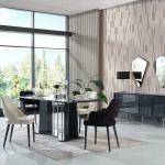 Viola Dining Table (Fixed) + Viola Chair (6279)