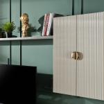 Serra Tv Unit - Gold