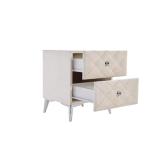 Royal Exclusive Bedside Table (White)