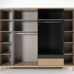 Retro Wardrobe 6 Doors