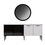 Mary Sideboard & Mirror - (White)