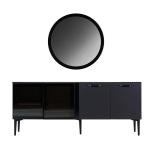 Mary Sideboard & Mirror - (Anthracite)