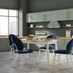 Nevada Dining Table & Chair - White