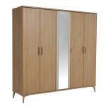 Mitra Wardrobe 5 Doors