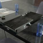 Melody Dining Table & Chair - Anthracite