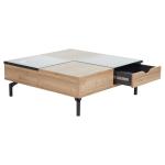 Mary Coffee Table (With Drawers)