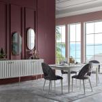 Blanca Dining Table (Extendable) + Blanca Chair (6264)