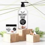 Redist Hair Care Shampoo Garlic 1000ml | Reducing Hair Loss | Strong and Shiny