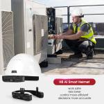 NAVIO VISION AI SMART HELMET NVH8 | 4G split-type wearable camera