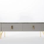 Serra Mini Tv Table - Gold