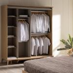 Mitra Wardrobe Mini Sliding Doors