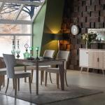 Elizya Dining Table (Extendable) + Elizya Chair (6077)