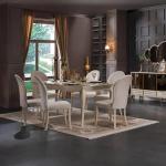 Elite Dining Table (Extendable) + Elite Chair (6078)