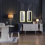 Arena Dining Table (Extendable) + Arena Chair (6265)