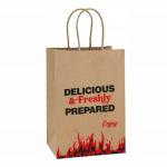 Extra Large Brown Printed Kraft Paper Bag x100