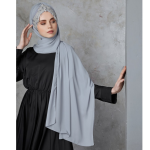 Luxury Hijab Muslim Women Head Turbans Scarf Foulard Hand Embroidered Practical Shawl