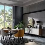 Mary Sideboard & Mirror - (White)