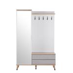 Lena Hall Shoes Cabinet With Coat Hooks